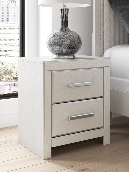 Birmonton Queen Upholstered Bed, Dresser, Mirror, Chest and Nightstand