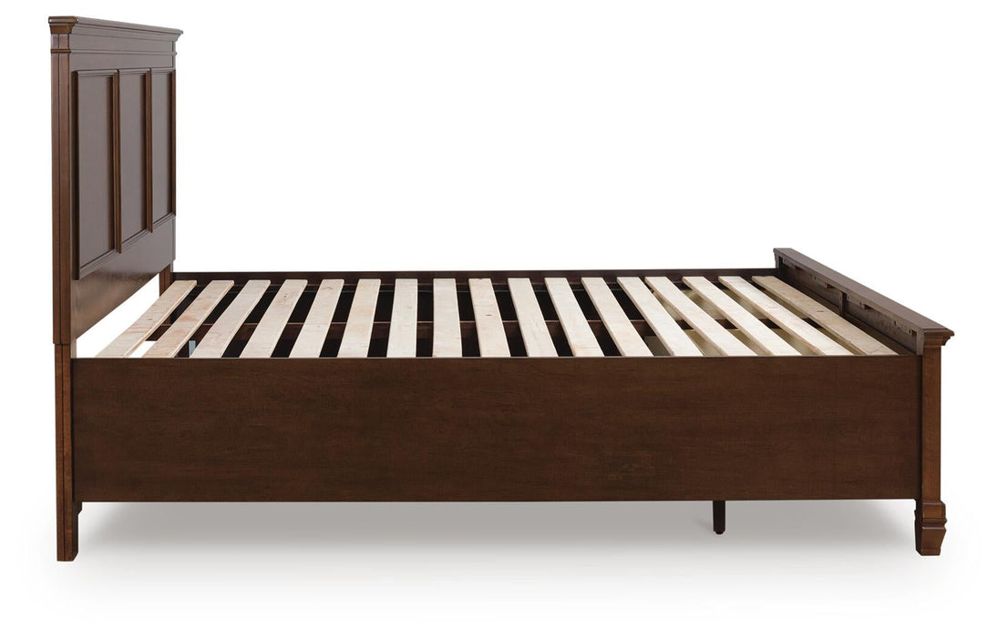 Danabrin King Panel Storage Bed, Dresser and Mirror