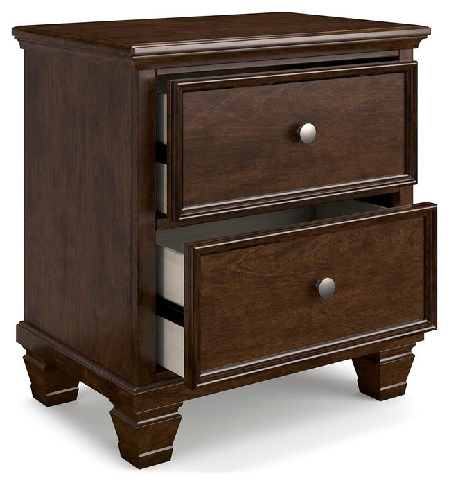 Danabrin King Panel Storage Bed, Dresser, Mirror and Nightstand