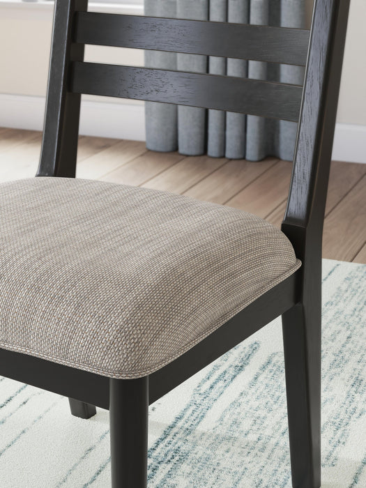 Chadworth Dining Table and 4 Chairs