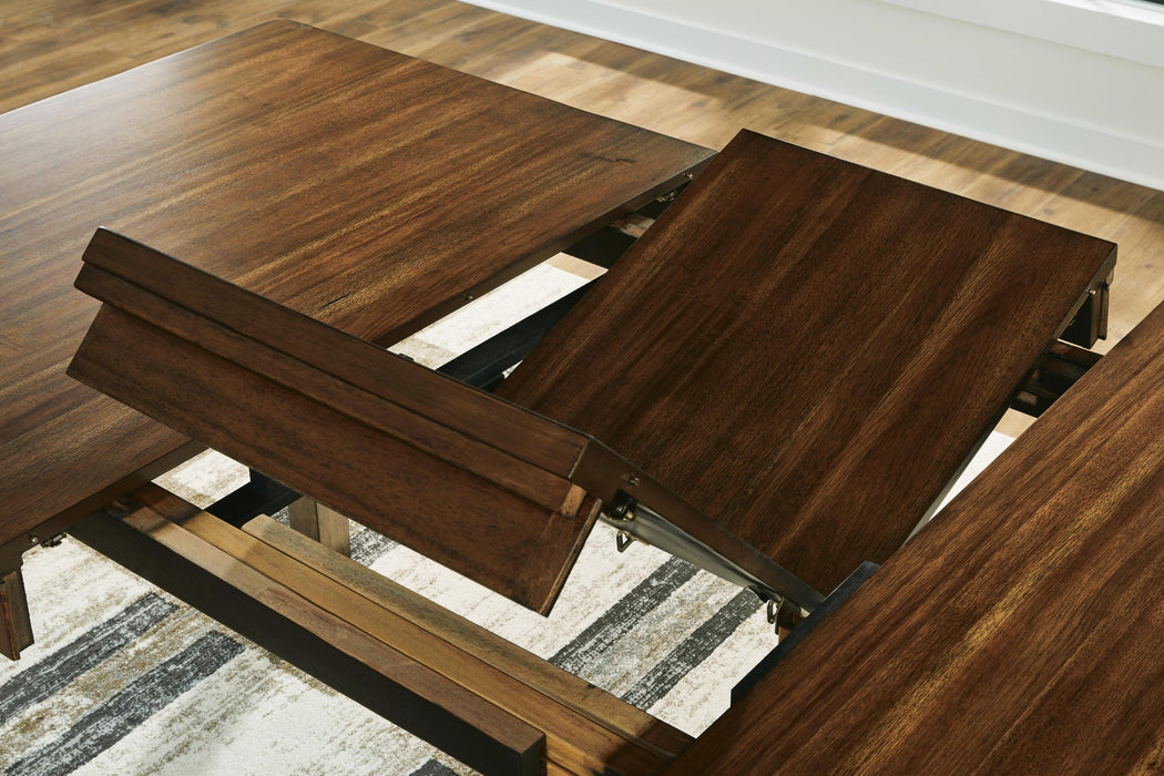 Ralene Counter Height Dining Table and 4 Barstools