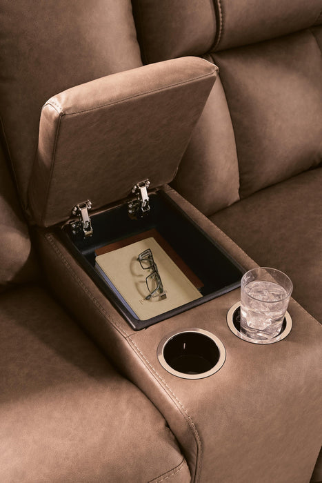 Mackmenville Reclining Sofa and Reclining Loveseat with Console