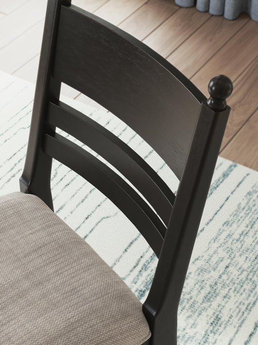Chadworth Counter Height Dining Table and 4 Barstools