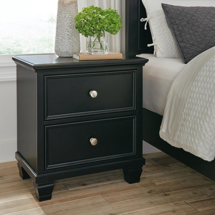 Lanolee Two Drawer Night Stand