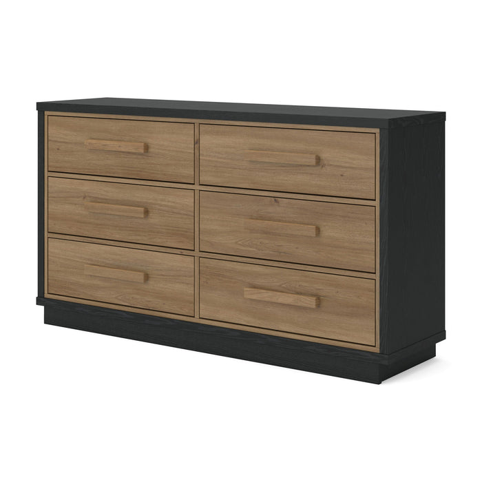 Kozmour Six Drawer Dresser