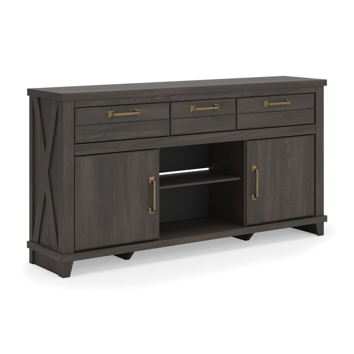 Brazen Valley XL TV Stand w/Fireplace Option